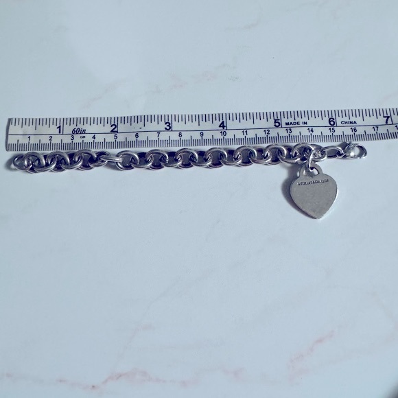 ❗️SOLD❗️Tiffany & Co. heart tag bracelet with a diamond - Picture 4 of 4